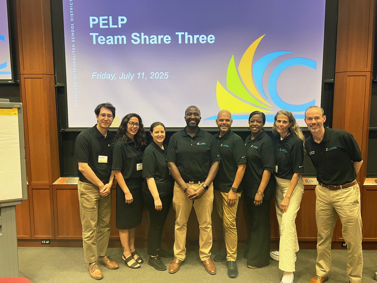DrWarrenMorgan's tweet image. Doing hard, strategic work with a phenomenal team on behalf of all @CLEMetroSchools scholars is love! It was truly a gift to spend the week at @HarvardHBS at PELP with our team to think about how we support literacy instruction and performance in our system. Grateful for the…
