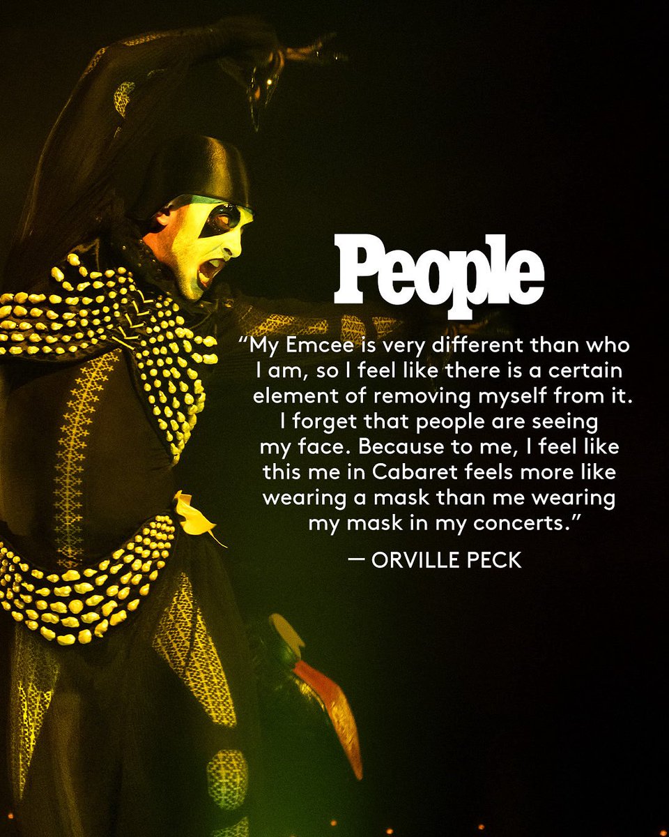 kitkatclubnyc's tweet image. Orville Peck on Feeling ‘Naked’ and ‘Intimate’ in His Broadway Cabaret Debut. Last chance to see him at the Kit Kat Club now through July 20.
people.com/orville-peck-f…
📸: Julieta Cervantes