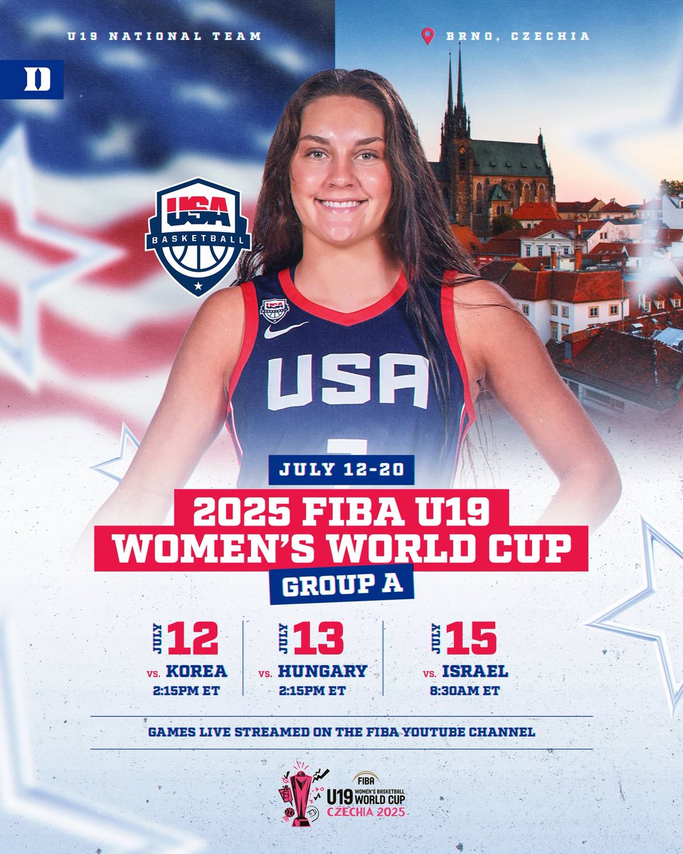 Our girl @emileeskinner1 is hoopin’ this weekend‼️🇺🇸🍿📺

 #USABWU19