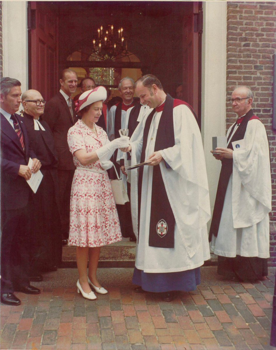 On this day in 1976, Queen Elizabeth and the Duke of Edinburgh visited Old North Church in celebration of the Bicentennial. In a speech at the Old State House during her visit to Boston, the Queen said:
