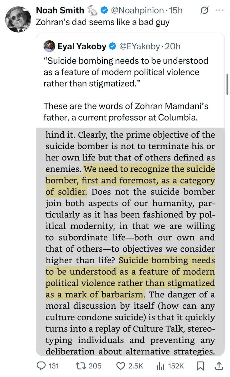 We're living in an epidemic of people thinking that explaining something is the same as endorsing it