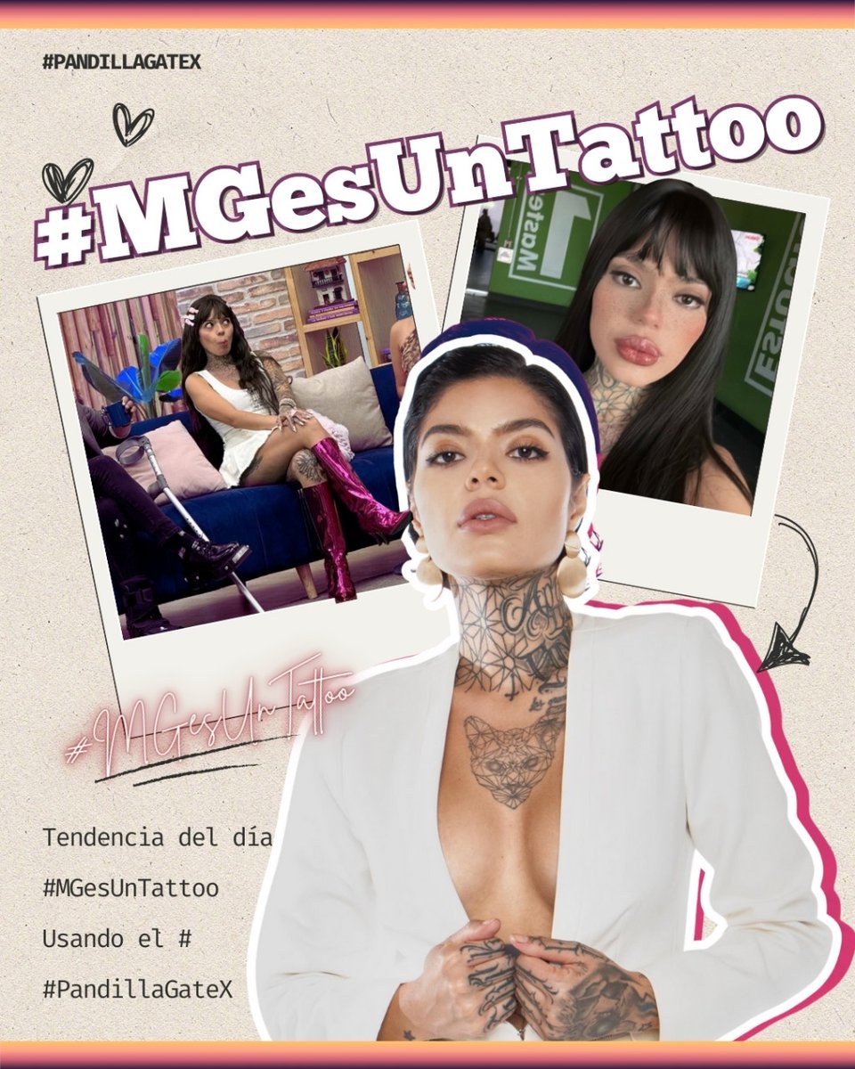 carotendencias's tweet photo. #PandillaGateX
Empezamos la tendencia ⬇️

#MGesUnTattoo

Meta: 100 comentarios