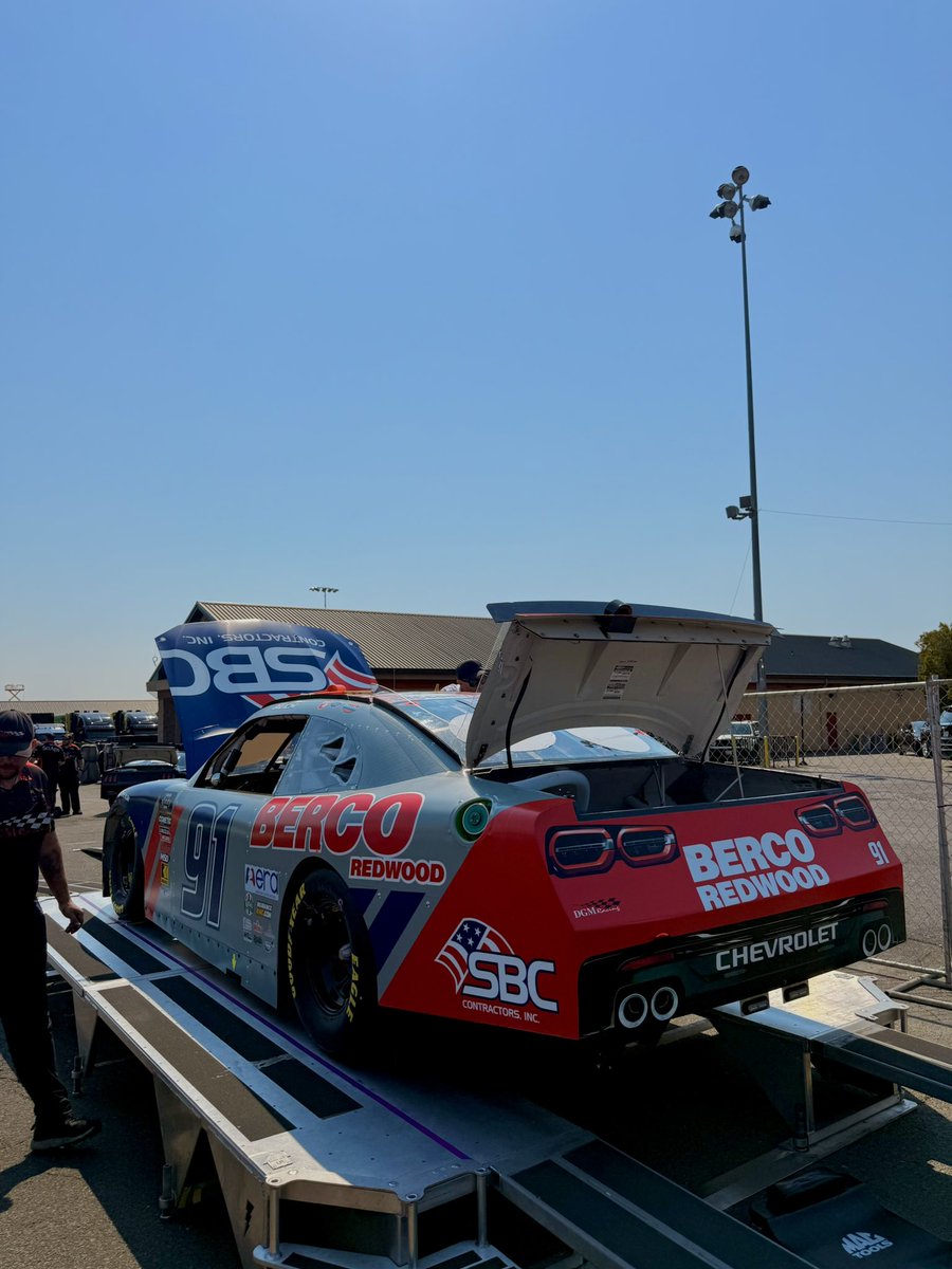DGM Racing (@dgmracingfl) on Twitter photo Unloaded at <a href="/RaceSonoma/">Sonoma Raceway</a> and ready for practice! Tune in on The CW App at 4pm ET 📺
#NASCAR | <a href="/TeamChevy/">Chevrolet Motorsports</a> | #PitBossFoodMaxx200 Unloaded at <a href="/RaceSonoma/">Sonoma Raceway</a> and ready for practice! Tune in on The CW App at 4pm ET 📺
#NASCAR | <a href="/TeamChevy/">Chevrolet Motorsports</a> | #PitBossFoodMaxx200