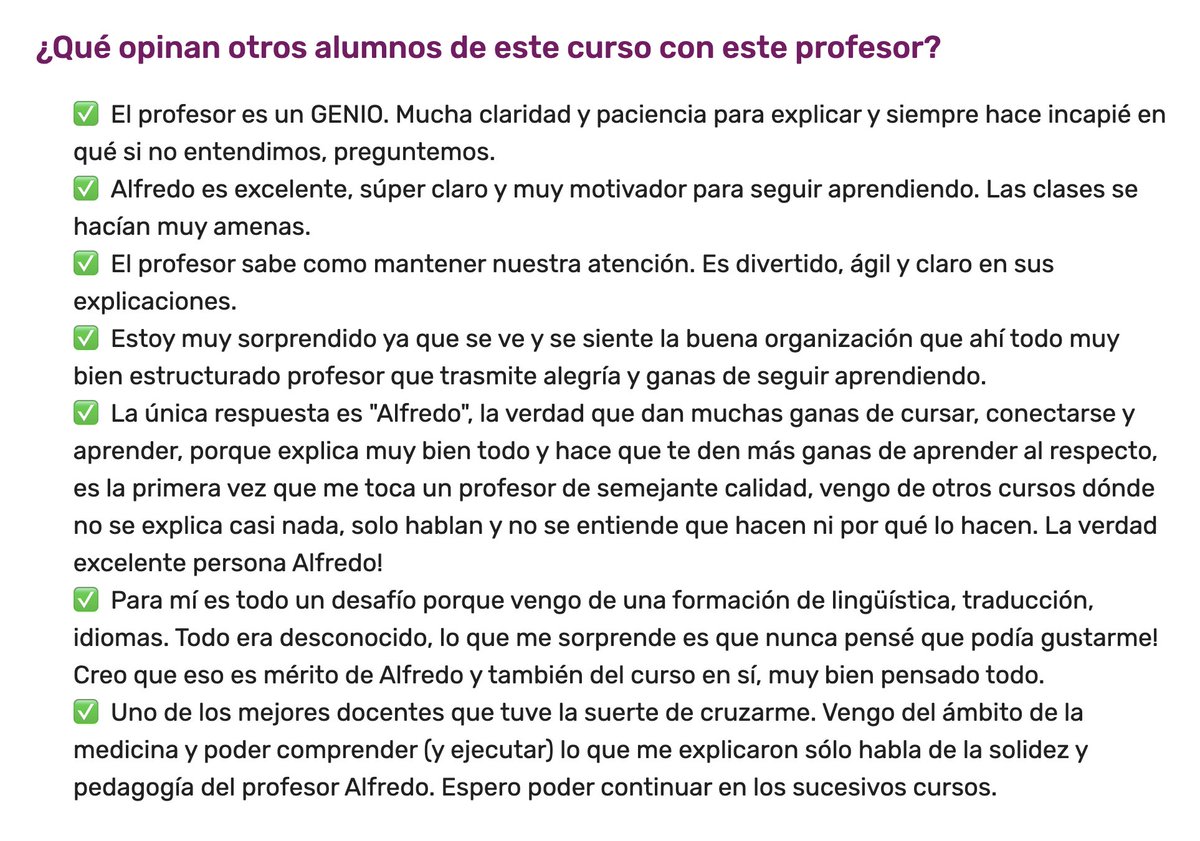 🚨CURSO—PROGRAMACIÓN PYTHON

👉Julio a Septiembre, 6 horas por semana
👉Online, en vivo o asincrónico en tus horarios
🎓Examen y Certificación para LinkedIn
1️⃣Algoritmos en Python
2️⃣Programación Orientada a Objetos
🏷️Becas y Promos

Empieza la semana próxima en <a href="/ITMasterCursos/">ITMaster Academy 🎓</a>