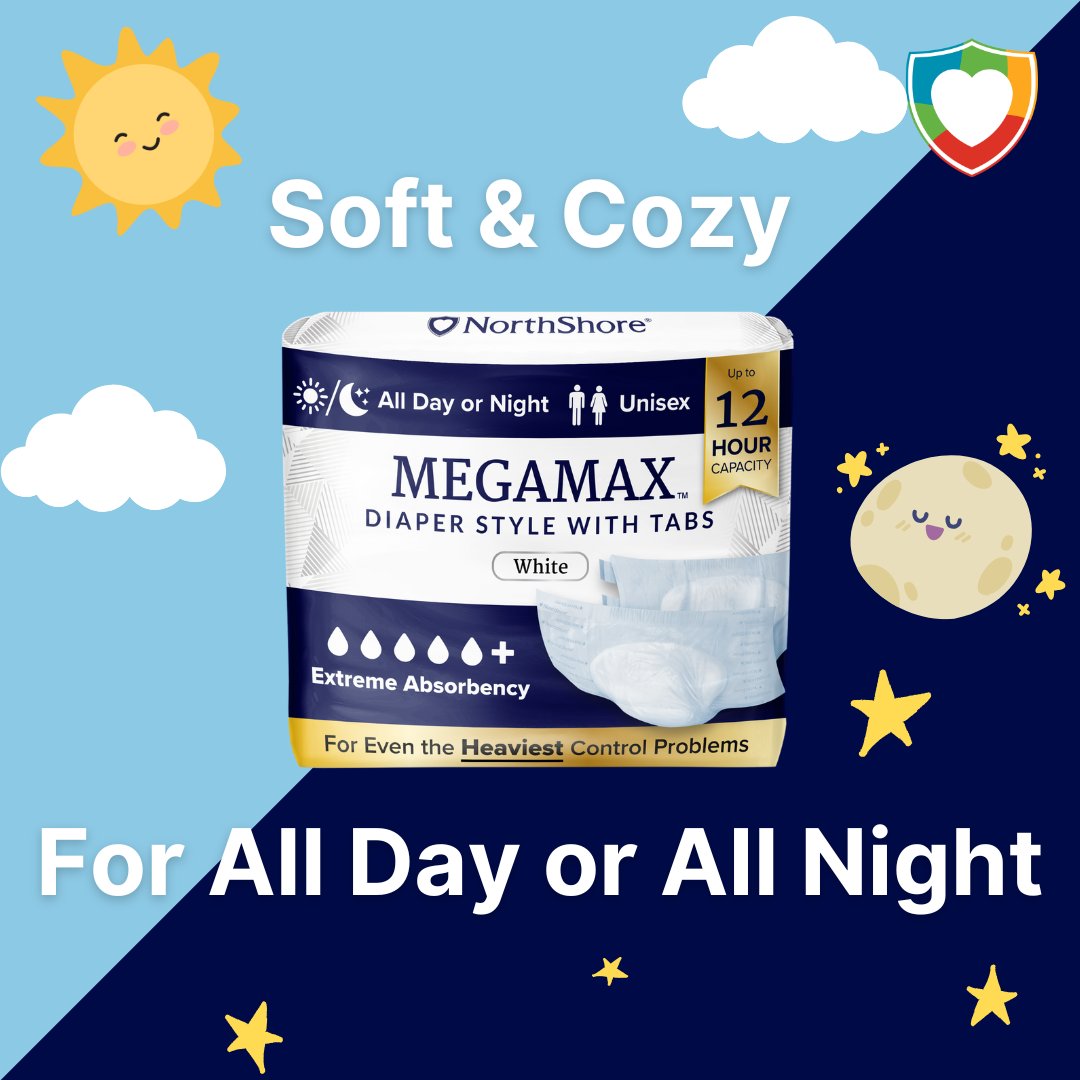 Snuggly, strong, and super cute: MegaMax® lasts up to 12 hours and feels soft and cozy the whole time. Whether it’s nap time or play time, we’ve got you snug as a bug! 🐻💤

Shop MegaMax®: bit.ly/3Te0NhV