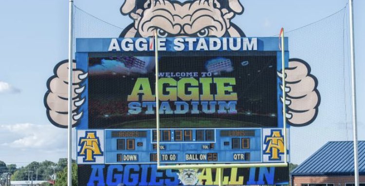 CamerhiHull's tweet photo. Excited to be attending @CoachShawnGibbs football camp tomorrow at North Carolina A&amp;T‼️

Can’t wait to compete! https://t.co/w4FlP32Xjo