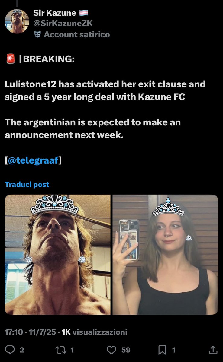 Estoy a lágrimas con los guiris tú

Cómo te vas a poner a ocultar una respuesta de “Sir Kazune 🏳️‍⚧️”
