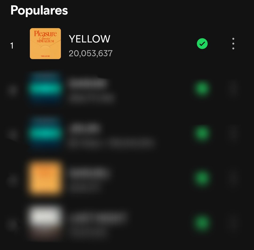 TUNION_LATAM's tweet image. #TREASURE 'YELLOW' ha alcanzado 20M de reproducciónes en Spotify. 💛
Escucha la canción completa aquí:
open.spotify.com/track/7dOvUyWU…