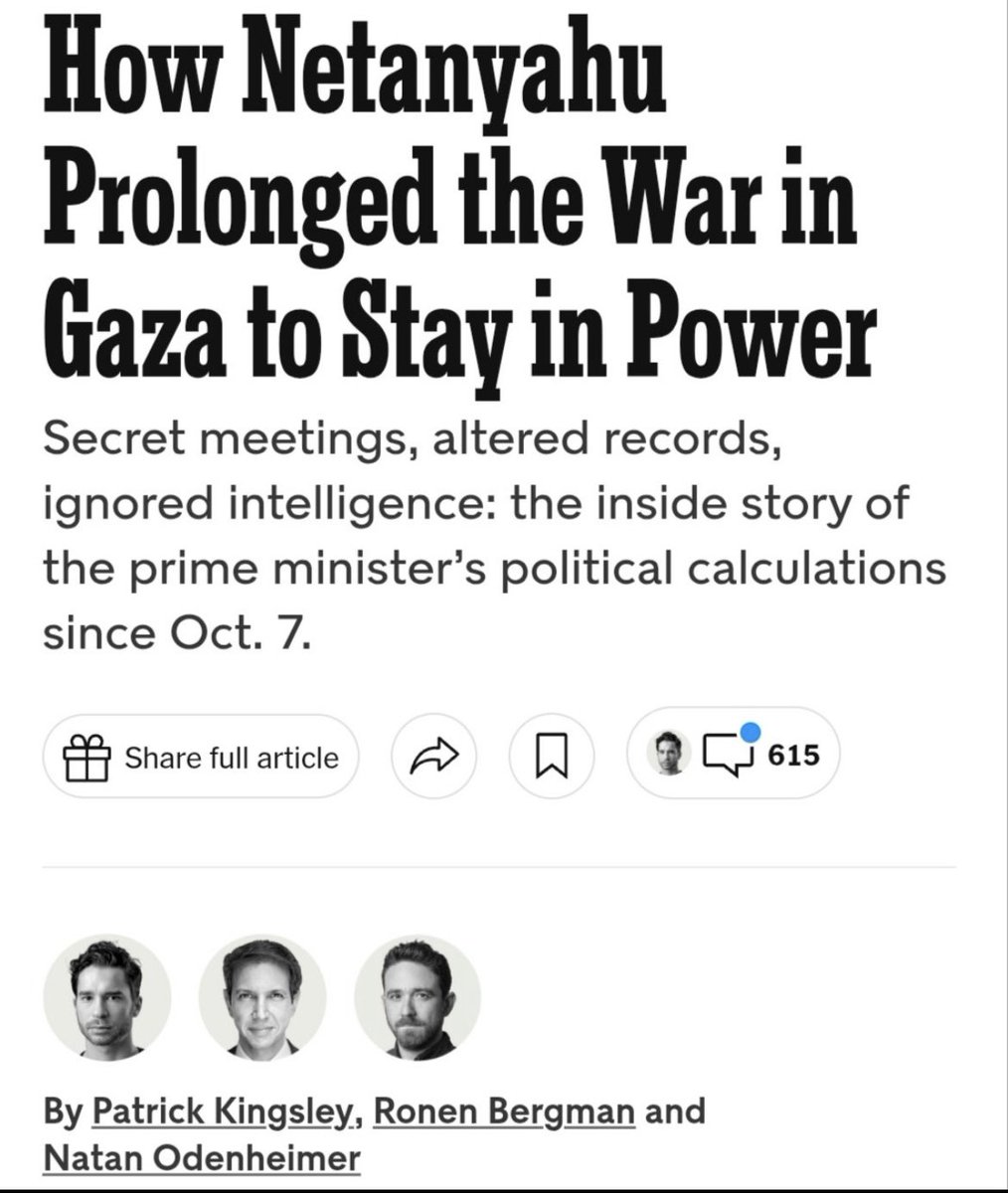 spechdimaldji's tweet image. I’ve been saying this for more than a year. Netanyahu doesn’t want peace. He wants to stay in power! He can care less about hostages, Palestinians or regional stability. It’s always been about political survival. He belongs in jail. #GazaGenocide #Israel