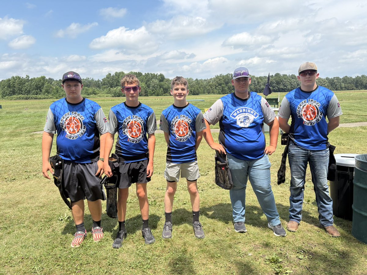 Buckeye Trail Trap Team is competing at the National Trap Shooting Competition today in Mason, Michigan. This competition is invitation only. These athletes had to have an average of 19+/25 to even make it.
#WarriorPride