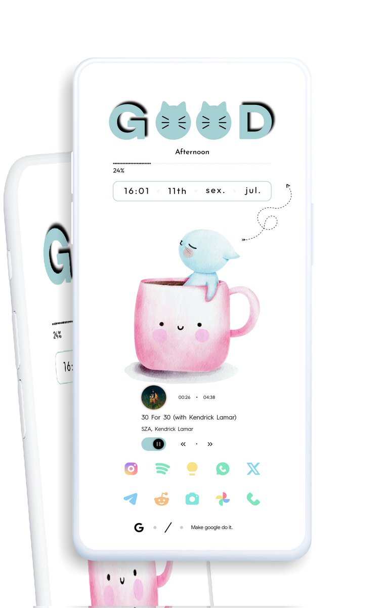 J. Paulo (@juanpaulo_04) on Twitter photo #MinhaTelaInicial ✌️
- LushWalls
<a href="/AndroidTools3/">Android Tools 4U</a>
- Adorn Kwgt
<a href="/SachinXpert/">Leaf Designs</a>
- Chic Pastel
<a href="/lkn9x/">LKN9X</a>
- Template Hishoo2i
<a href="/sreeragag7/">sreerag</a> <a href="/pin_069/">pin-069</a>
#Android #Wallpepers #widgets #Icons
❤️ Like & 🔄 #MinhaTelaInicial ✌️
- LushWalls
<a href="/AndroidTools3/">Android Tools 4U</a>
- Adorn Kwgt
<a href="/SachinXpert/">Leaf Designs</a>
- Chic Pastel
<a href="/lkn9x/">LKN9X</a>
- Template Hishoo2i
<a href="/sreeragag7/">sreerag</a> <a href="/pin_069/">pin-069</a>
#Android #Wallpepers #widgets #Icons
❤️ Like & 🔄