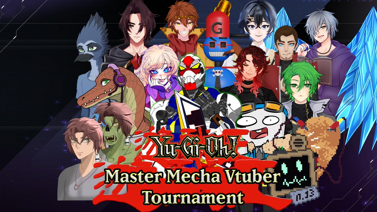 MechaNewtype's tweet photo. Good afternoon Pilots!! 

We're just under 24 hours away from our First Match!!

The Duelist are ready and the stage is set!!

Matches will begin tomorrow at 2pm EST, don't be late!!!

https://t.co/VAzE9zdxVa

#yugioh  #MasterDuel #Vtubers https://t.co/xRPzJyh8Qd