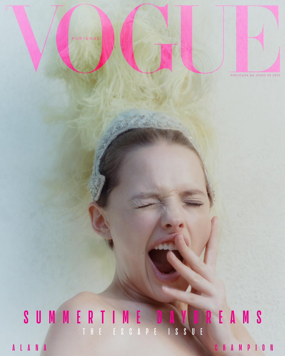 Vogue Portugal July 2025 Cover 1: Alana Champion Cover 2: Amy