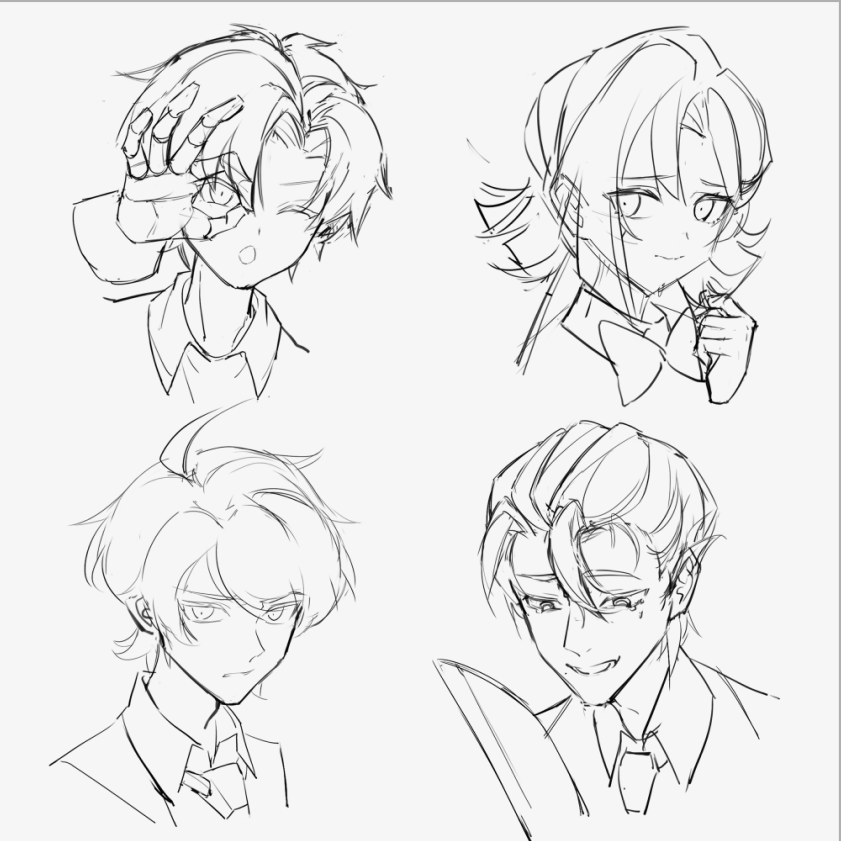 AzurieraKey's tweet image. A record of the drawing process, from rough sketch to line art.
#ProjectEdensGarden #Pjegtwt #pjeg
