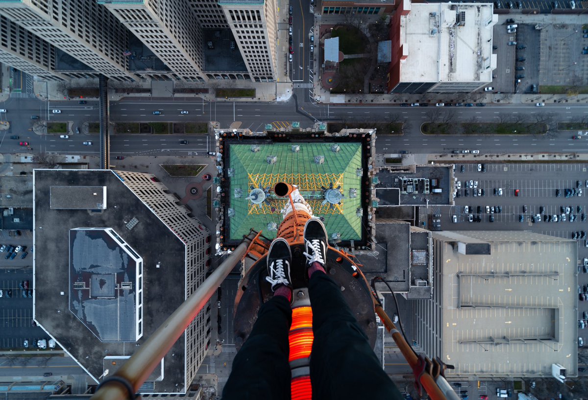 Climb up to look down