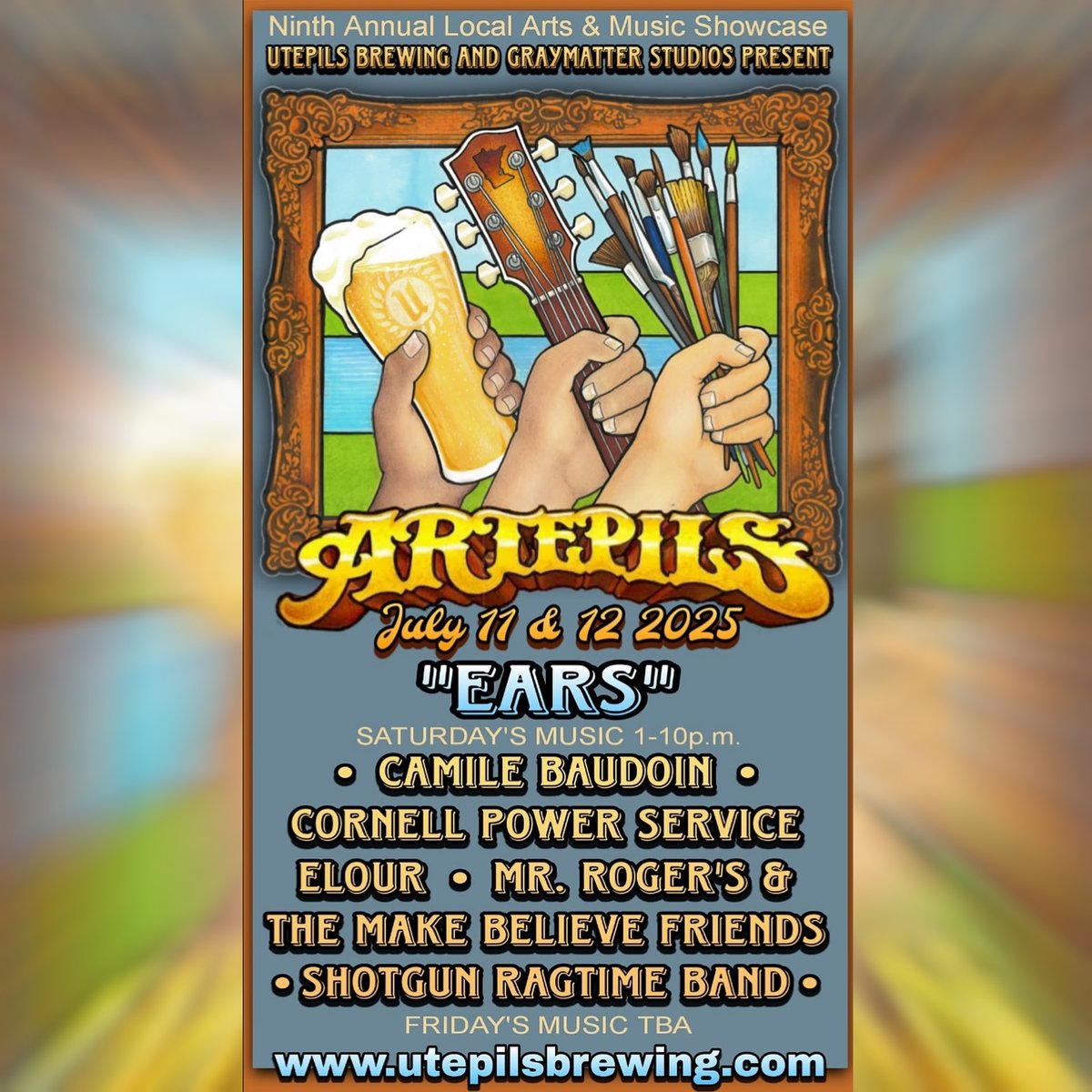 ELOUR (@elourmusic) on Twitter photo ELOUR plays Artepils <a href="/UtepilsBrewing/">Utepils Brewing Co.</a> tomorrow (Saturday) from 3pm - 4pm. Lots of other musicians, and bunch of artist booths, food trucks, and Utepils beer! Don't miss it! ELOUR plays Artepils <a href="/UtepilsBrewing/">Utepils Brewing Co.</a> tomorrow (Saturday) from 3pm - 4pm. Lots of other musicians, and bunch of artist booths, food trucks, and Utepils beer! Don't miss it!