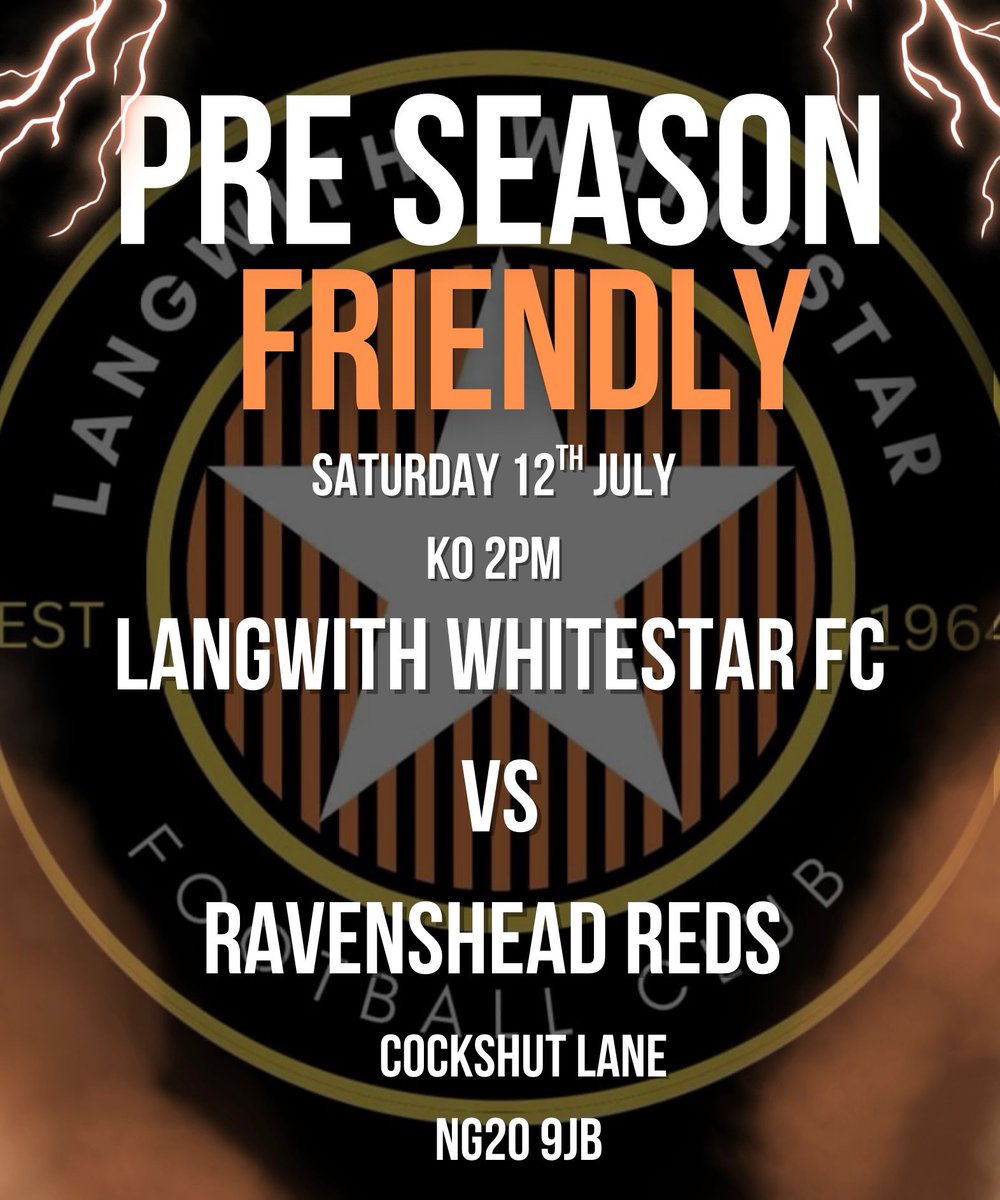 Second pre season game for our Saturday lads tomorrow 🧡🖤
