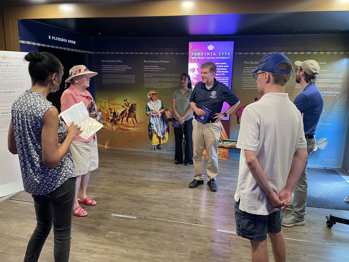 WalterAlcornFFX's tweet image. I visited the @VARevolution250 Mobile Museum, an interactive exhibit celebrating 250 years of American independence and Virginia’s rich Revolutionary history!
Catch it Saturday: buff.ly/mTlNaK9
#Vienna #VA250 #HistoryMatters