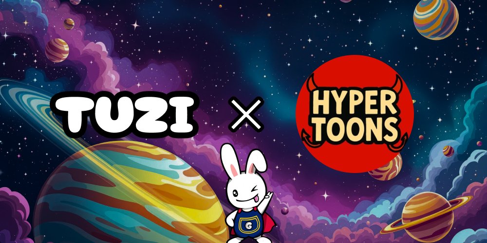TeamTuzi's tweet image. Tuzi 🤝 HyperToons
Free mint spots raffle up for Tuzi Holders in our Discord
🐰