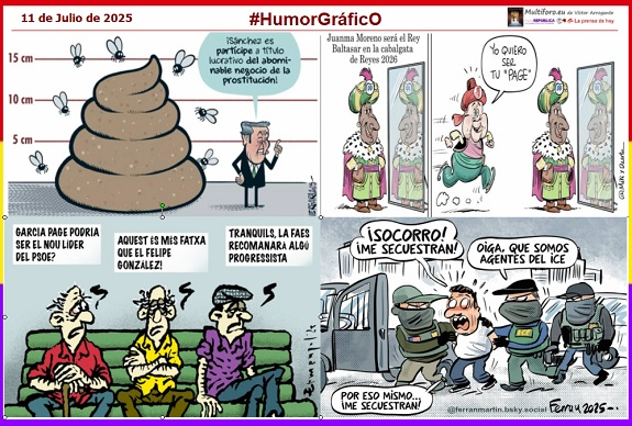 caval100's tweet photo. #HumorGráficO
@MikiyDuarte @ermengoltolsa @ferranmartin @bernardovergara.bsky.social
#11deJulio #LibertadSeisDeLaSuiza #FeijóoArtilleríaCloaca #ReflexionesAteas #porlaRepública #OTANNoBasesFuera #7291Ayuso #TrumpEEUU #IsraelGenocida #NoALaGuerra .
https://t.co/n5twIYvfyx https://t.co/NcTfSYrCfI