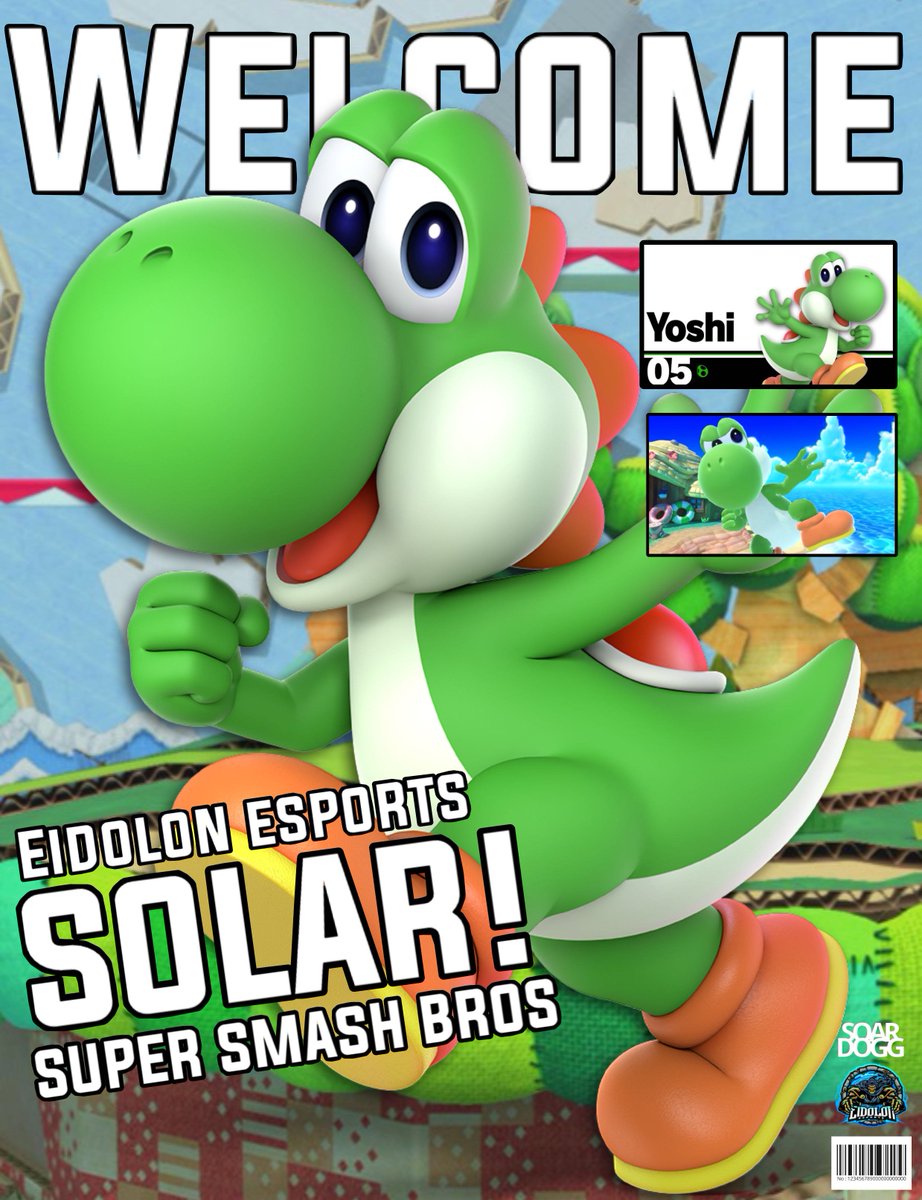 "Yoshi!" 

Look out folks, we're back with more Announcements!

Let's start it off with a BANG! Please welcome <a href="/solaraiton/">EDLN | HoP | Solar 🔜 NOVA ‘25</a> to the <a href="/EidolEsports/">Eidolon Esports</a> Family! #EidolUS

We look forward to seeing what they can accomplish with us! 

🎨: <a href="/CrossingUnion/">EDLN | Union X</a>