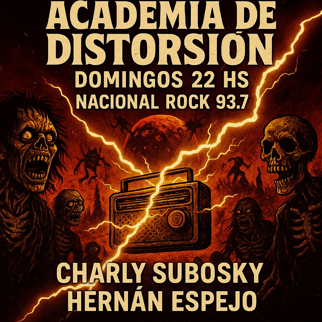 Todos los programas de Academia de Distorsión acá
Punk y metal argentino y algo de Iberoamérica
Domingos 22 hs

radionacional.com.ar/tag/academia-d…