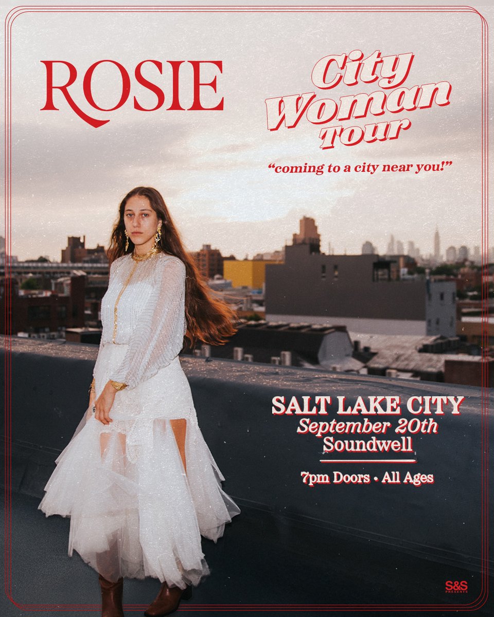 SoundwellSLC's tweet image. JUST IN🔥2 NEW shows coming to Soundwell!
7.31 - @spy_hop Presents: Heatwave featuring Dunk Tank, Tall Boyz, Konami Crew, and 5 Eleven (On Sale NOW!)
9.20 - @ROSIEmusicc City Woman Tour (On Sale JUL 18 @ 10AM)
Save the dates!📍
SoundwellSLC.com 🎟️
#SoundwellSLC