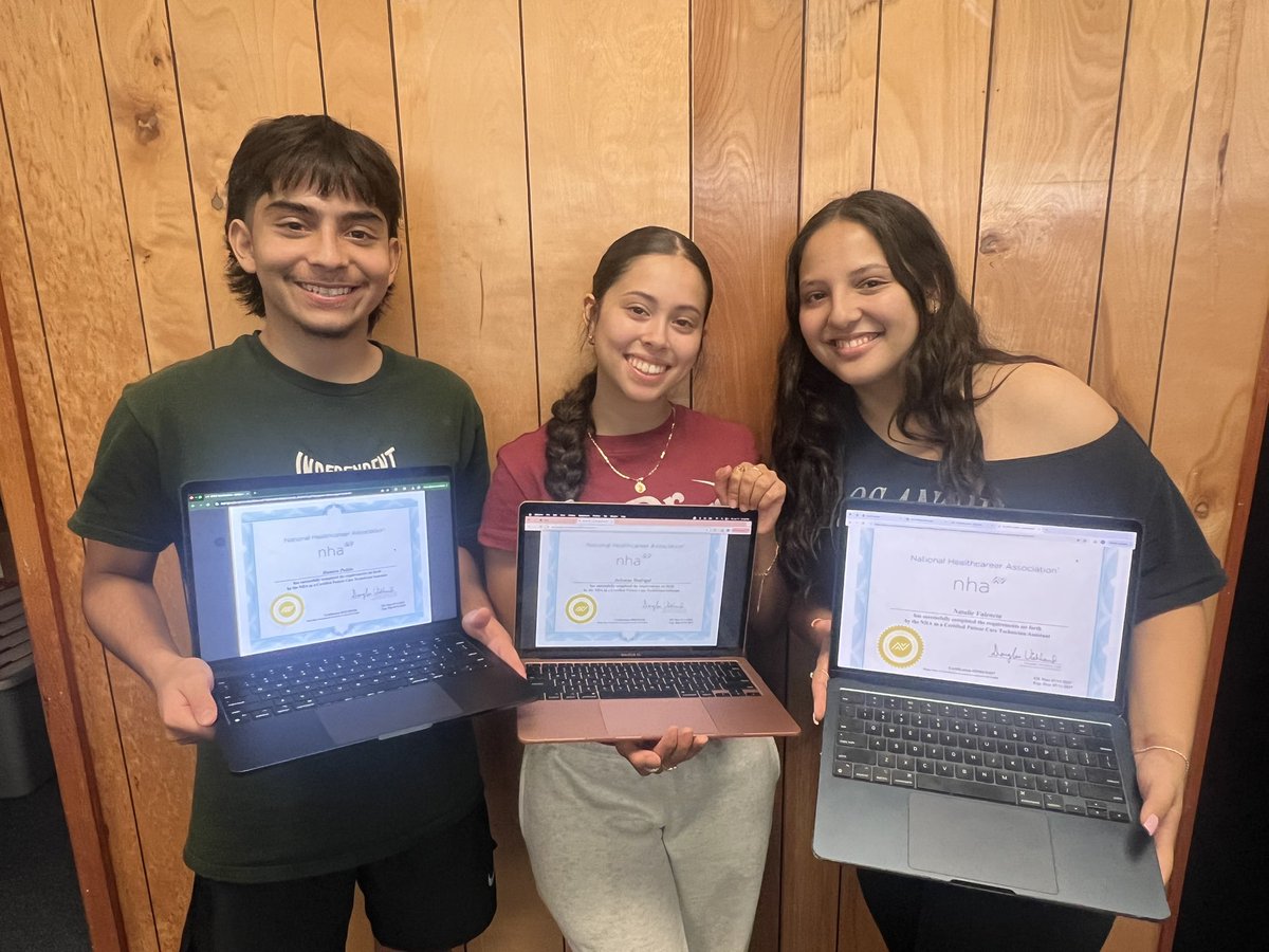 AHS CTE Patient Care Pathway 💙🩺🤍 tweet media