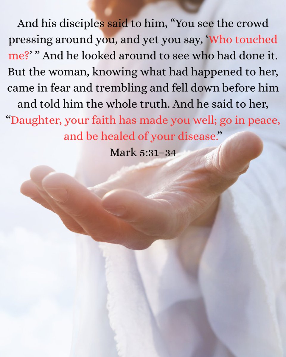BCMissionBoat's tweet photo. Mark 5:31-34 - We receive our faith as a gift through baptism and God's Word. And just like this woman we are being healed of our disease of sin. So we can go in peace, knowing our sins are forgiven. https://t.co/3CHAwUVupx