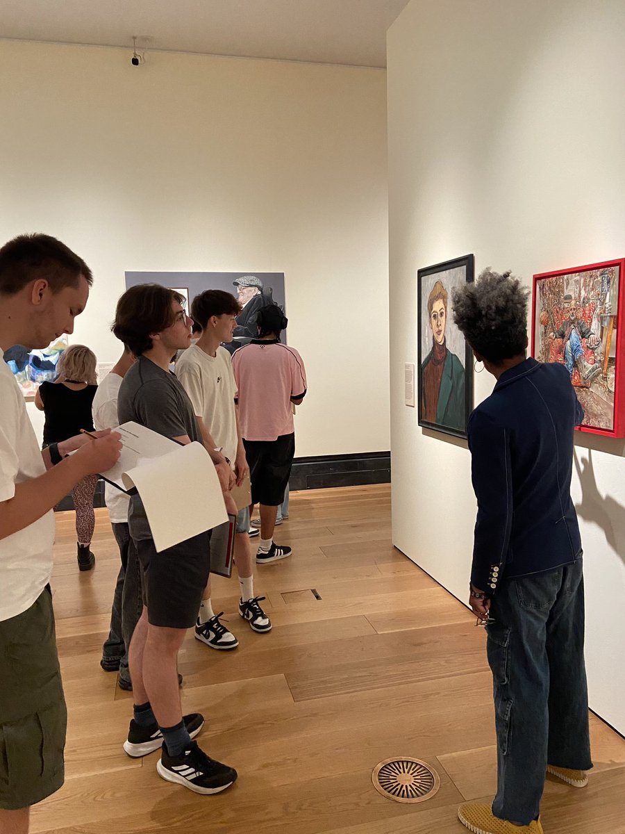 AimHigherLSouth's tweet image. Fantastic guided workshop @NPGLondon for our Year 12 Cultural Capital Residential students from @carshaltonboys & @GreenshawHigh with talented photographic artist Gisela Torres!
