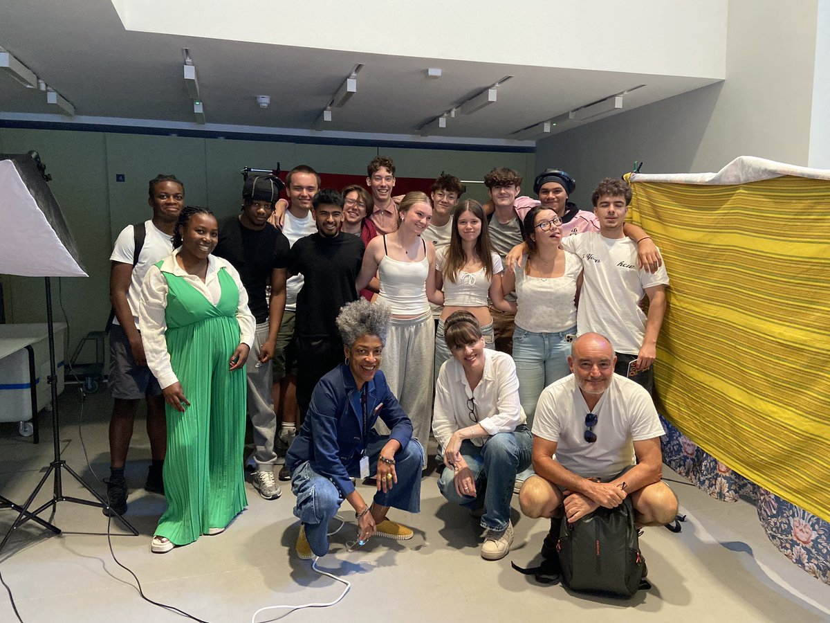 AimHigherLSouth's tweet image. Fantastic guided workshop @NPGLondon for our Year 12 Cultural Capital Residential students from @carshaltonboys & @GreenshawHigh with talented photographic artist Gisela Torres!