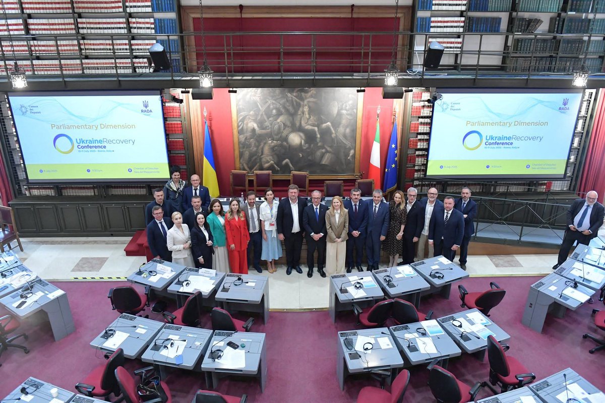 Olena Kondratiuk (@ole_kondratiuk) on Twitter photo Парламентській вимір Ukraine Recovery Conference в Римі! Ухвалено спільне комюніке між <a href="/verkhovna_rada/">Верховна Рада України</a> та Палатою депутатів Італії для моніторингу взятих Італією зобовʼязань.
Комуніке прийнято за результатами нашї спільної роботи та обговорення за участі <a href="/OlekKorn/">Oleksandr Korniyenko</a>, Парламентській вимір Ukraine Recovery Conference в Римі! Ухвалено спільне комюніке між <a href="/verkhovna_rada/">Верховна Рада України</a> та Палатою депутатів Італії для моніторингу взятих Італією зобовʼязань.
Комуніке прийнято за результатами нашї спільної роботи та обговорення за участі <a href="/OlekKorn/">Oleksandr Korniyenko</a>,