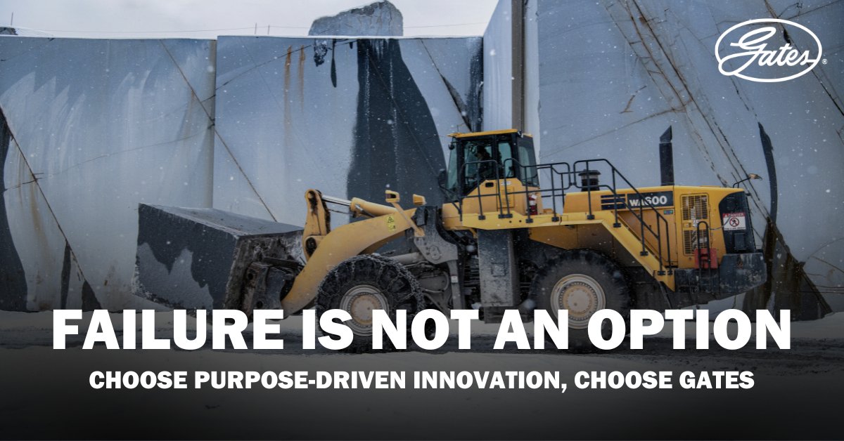 At Gates, we bring purpose-driven innovation to every hose line with next-gen construction technology designed for durability, flexibility, and safety in the harshest environments. ​

It’s not just a product, it's why you choose us. bit.ly/3G1ocQM