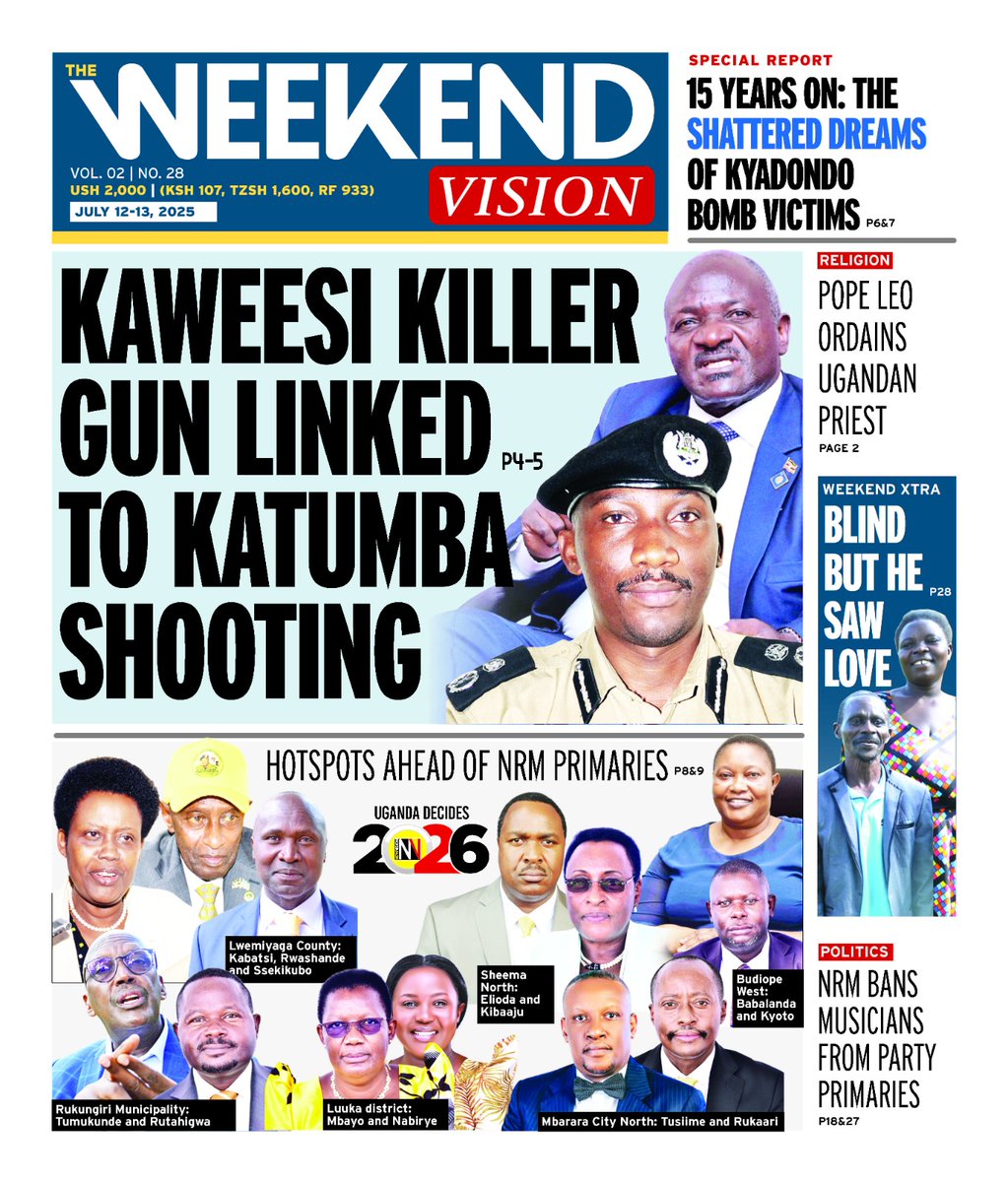 StuartYiga's tweet image. Let our #WEEKEND begin.
@BarbaraKaija @GenWamala @PoliceUg @MODVA_UPDF @ArthurBaguma1 @StateHouseUg @Thomas_Tayebwa @AnitahAmong @MlLefranc @cpmayiga @kampalasfinestt @newvisionwire @tvwestUG @Parliament_Ug @UgandaEC @Tom_Magambo @AigpDamulira @igp_ug1