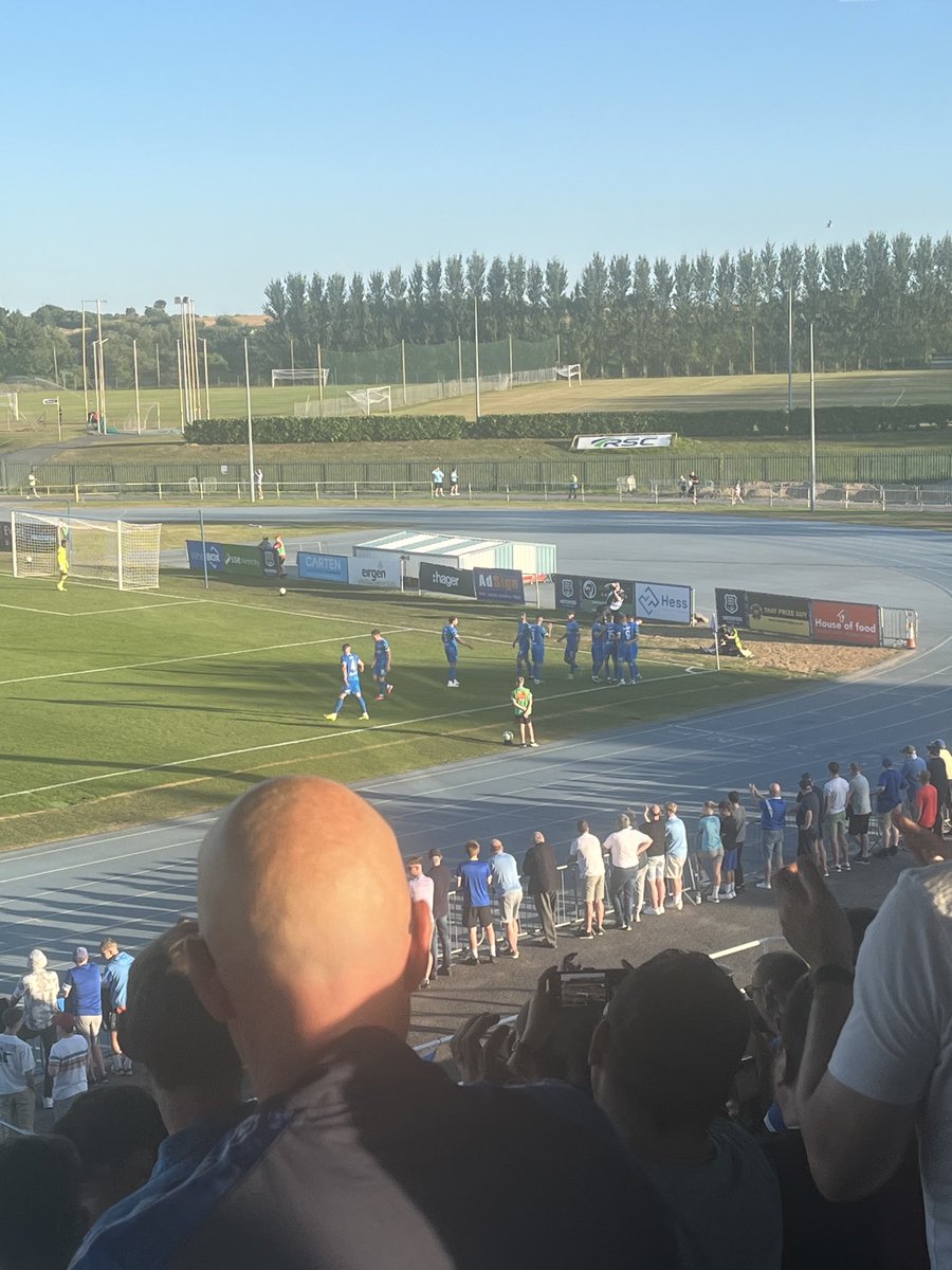 Tommy Lonergan glances header into top corner. Waterford lead 2-0 after 36. Cork City in deep trouble