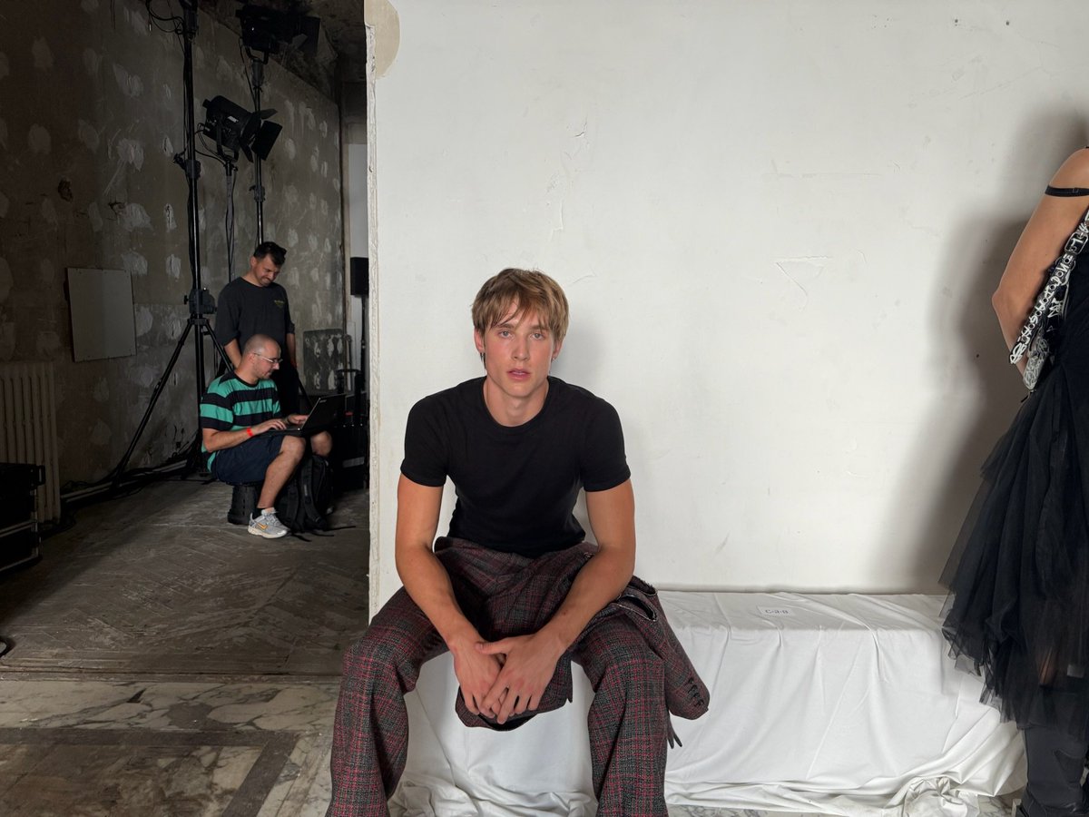 Sweaty = natural shiny skin