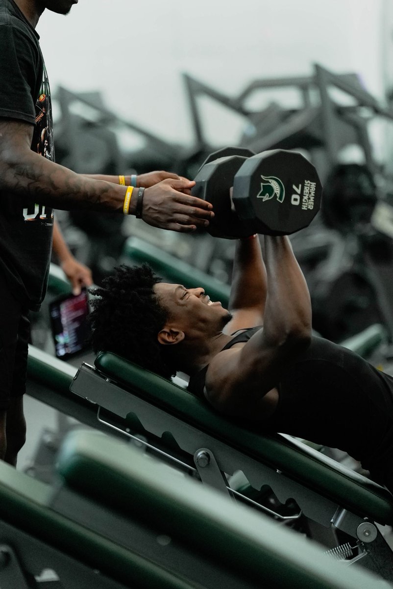 MSU_Basketball's tweet photo. Starts here 💪 https://t.co/lMKrVlBbxC