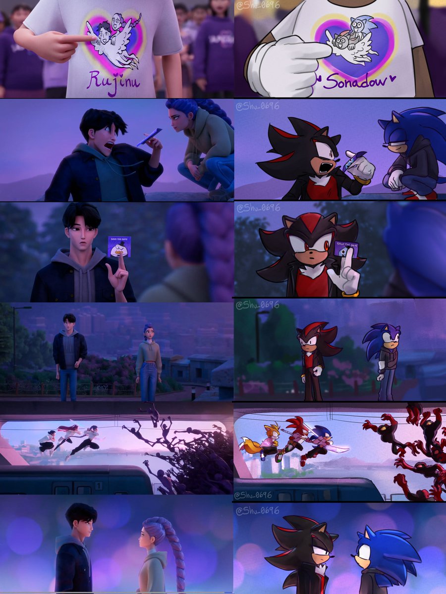 Kpop Demon Hunters x Sonadow 3/5