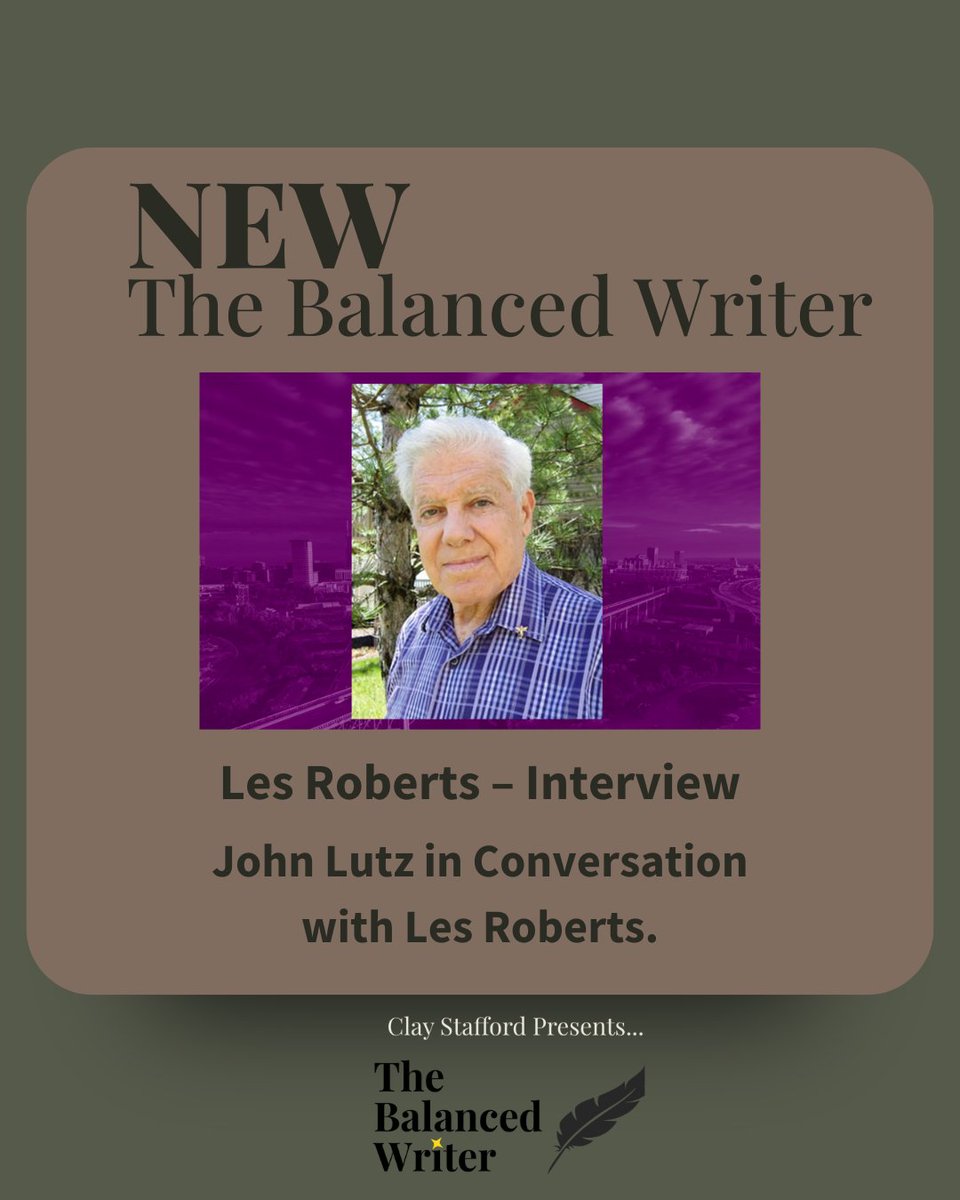 UniversityKN_'s tweet photo. NEW from The Balanced Writer: John Lutz sits down with Les Roberts for this insightful interview. 

Listen here: https://t.co/GO9Iq8IFyv

#thebalancedwriter #claystafford #WritingCommunity https://t.co/OXtkydtX7h