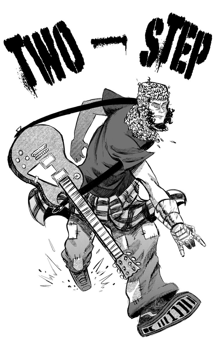 JackLenihanArt's tweet image. Another piece from The Foundry Works! Wanted to draw Finn hittin a lil two step.
