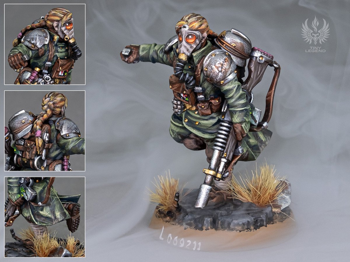 ZealSight's tweet image. &quot;I am not afraid. I was born to do this.&quot; | tinylegend.eu 
#warhammer #paintingwarhammer #deathkorpsofkrieg #DKoK #astramilitarum #warmongers #scalemodel #WarhammerCommunity