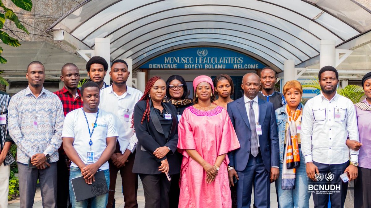 unjhro's tweet image. #RDC#Kinshasa 11.07.25:  @unjhro a organisé un atelier de sensibilisation à l&apos;intention des journalistes sur leur responsabilité dans la cohésion sociale et la lutte contre les discours de haine . 36 journalistes dont 19 femmes y ont pris part. @csac_rdc   ##MieuxVivreEnsemble