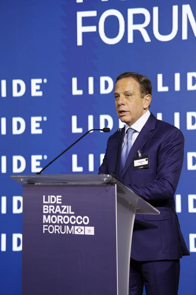Durante o FÓRUM LIDE BRASIL MARROCOS, tive a oportunidade de destacar o potencial das relações comerciais entre o Brasil e o continente africano. O crescimento expressivo do PIB do Marrocos evidencia um novo cenário de oportunidades, investimentos e cooperação internacional entre