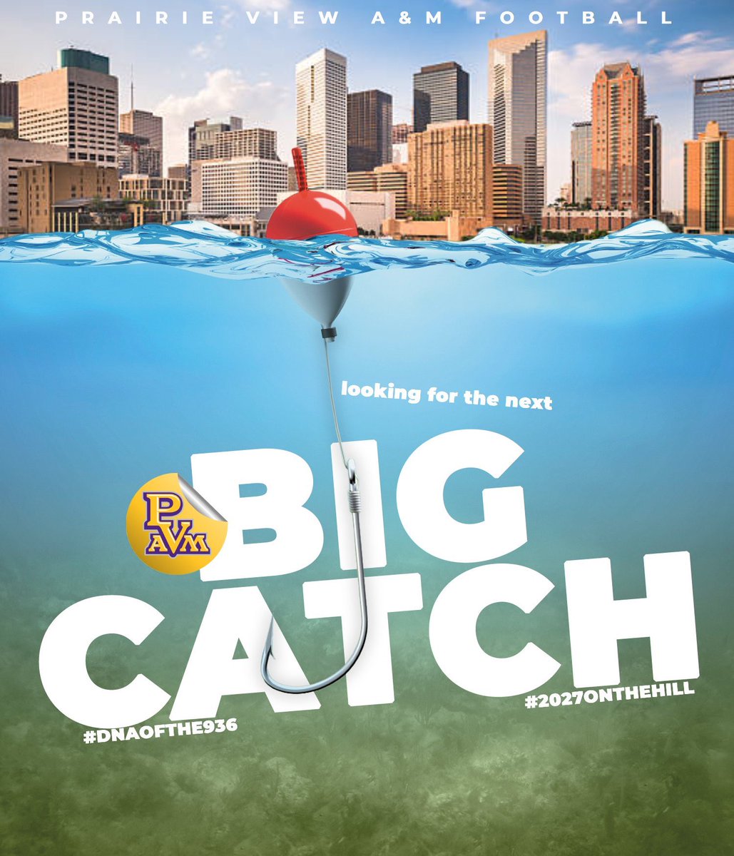 JMcDadeDPP's tweet image. Some of the best in Texas call Houston home.
We’re in the city lookin’ for the next BIG CATCH. 🎣
#DNAOfThe936 | #2027OnTheHill | #WTW