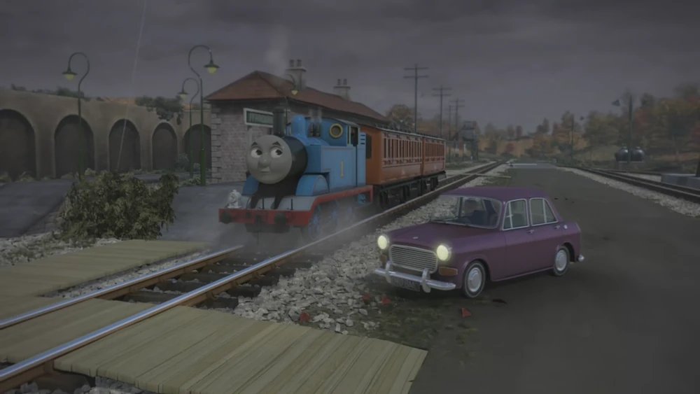 Sidekickjason's tweet image. Anyone know where I could find/buy/commission a good 3D print file for the Thin Clergyman's purple car?