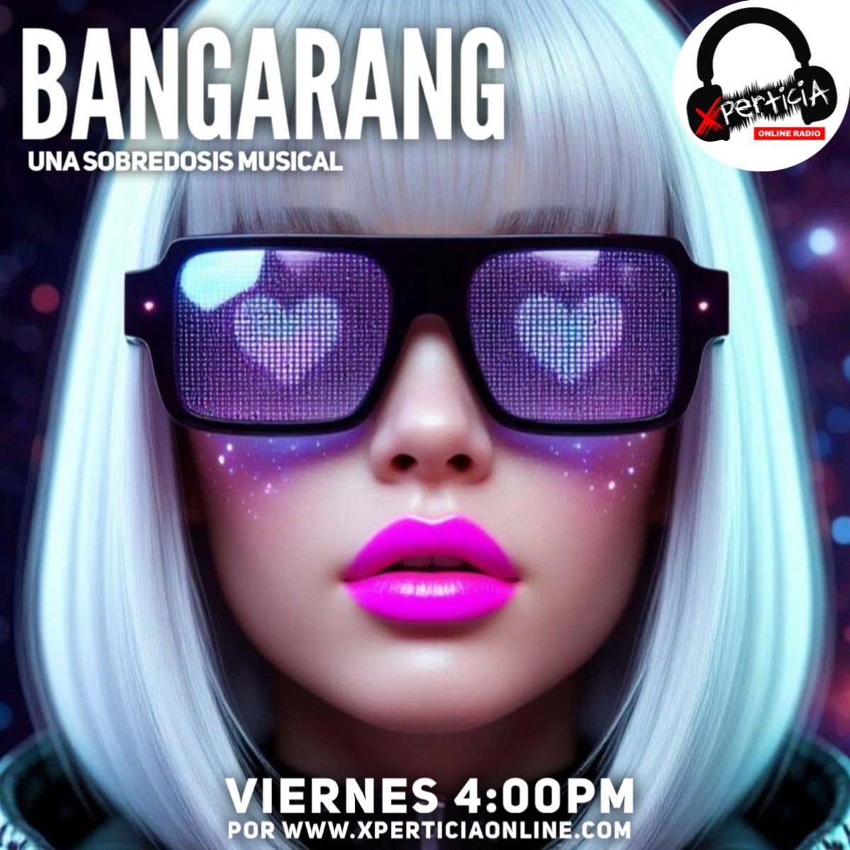 XperticiaOnline's tweet photo. 🔵TODOS los VIERNES 4:00pm (Hora Bolivia) escucha: "💥#BANGARANG!". Una sobredosis musical. Con: Graciela Astorga. Solo en: https://t.co/Avki9emlYp
 
#XperticiaOnlineRadio #ProgramaMusical #SobredosisMusical #MúsicaVariada https://t.co/gkwIguZqDc