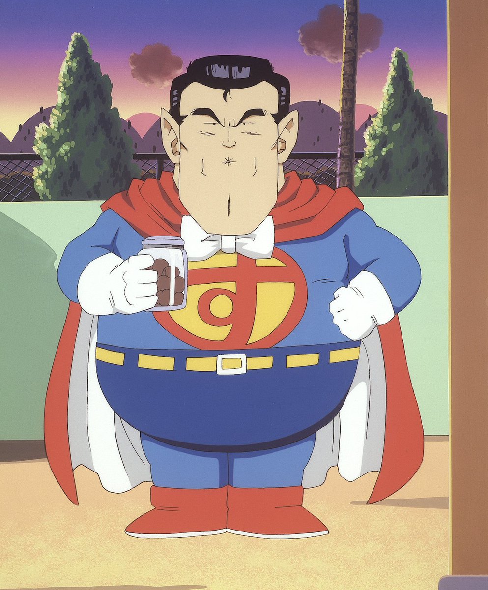 ToeiAnimation's tweet image. It&apos;s a certain Superhero&apos;s big day. And also here&apos;s Suppaman. 🦸 #Superman #Suppaman #Sourman #DrSlump