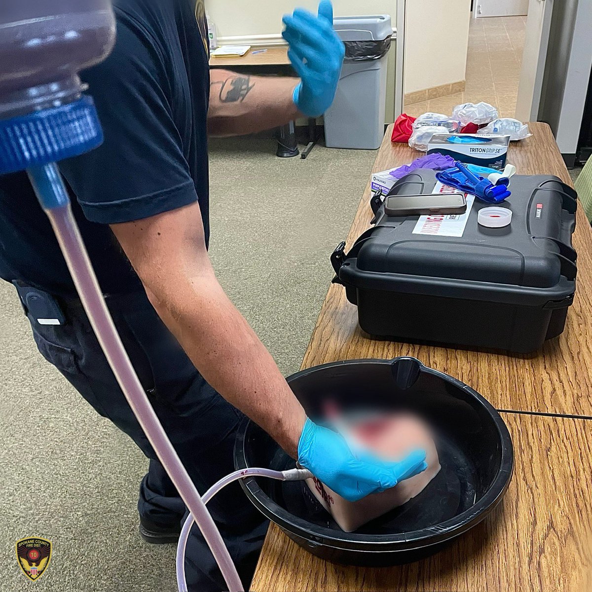 Prepared for Anything✔️

At <a href="/SCFD_10/">Spokane Fire Dist.10</a> , it’s not just our firefighters who are ready to respond—our admin staff is stepping up too.
Our dedicated administrative team received training in basic CPR, learned how to use our AED, and got hands-on with Stop the Bleed kits.