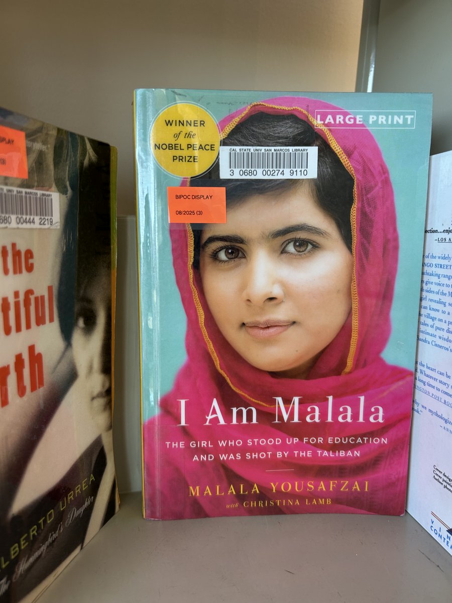 csusm_library's tweet image. Stop by the #CSUSM Library's 3rd floor to peruse our Cultural Collage book and DVD display! We've curated a collection of titles that celebrate diverse voices, histories, and cultures.
All items are available for checkout for current CSUSM students, faculty, and staff.