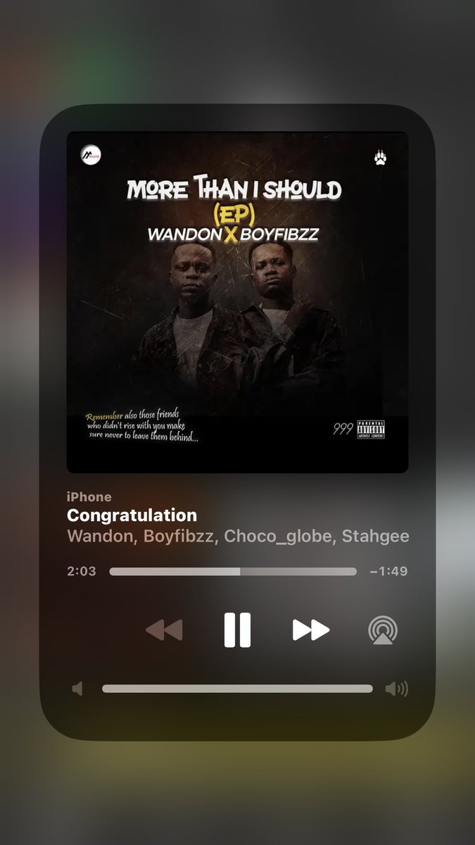Boyfibzz's tweet image. I bet you never knew I had a jam with @Stahgee1 🫵
Respect Snr👑